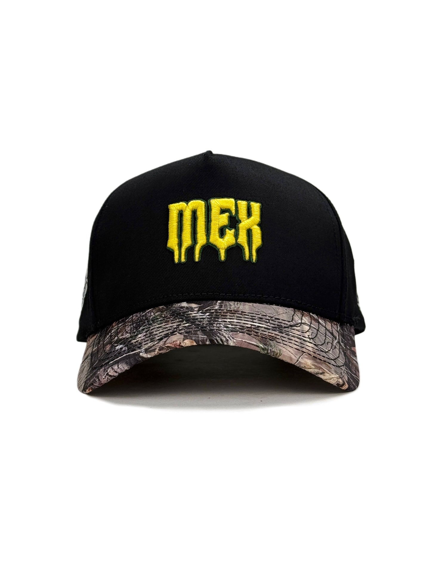 A. México MEX Black Camo cap