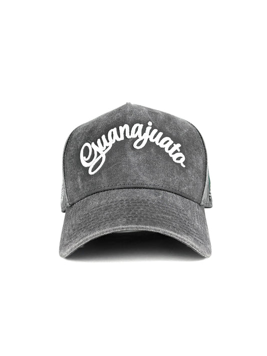 A. Gray Washed Guanajuato Arch Hat