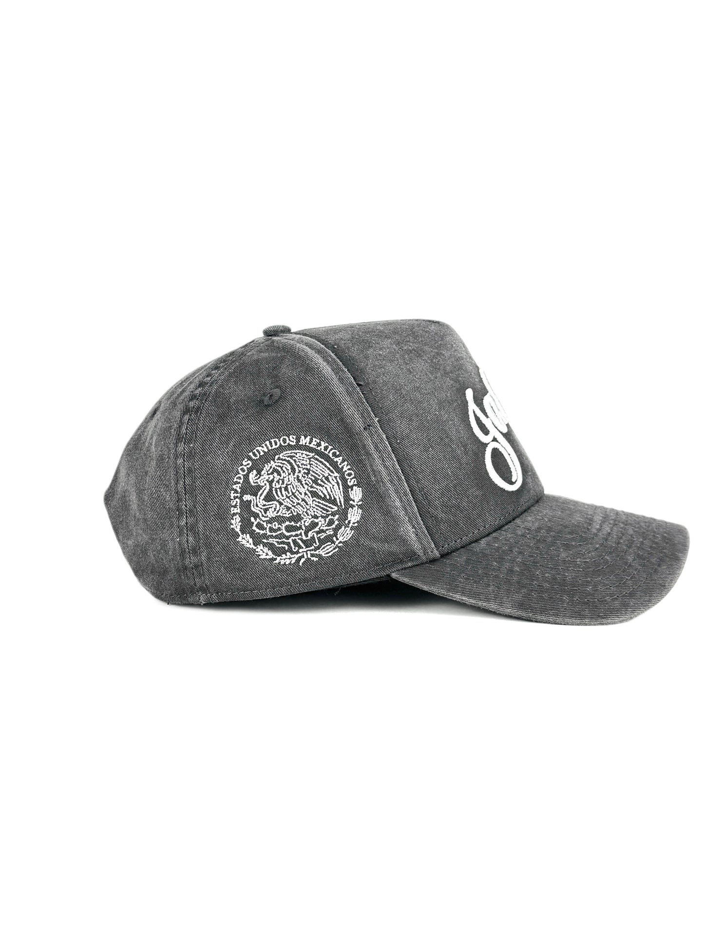 A. Gray Washed Jalisco Arch Hat