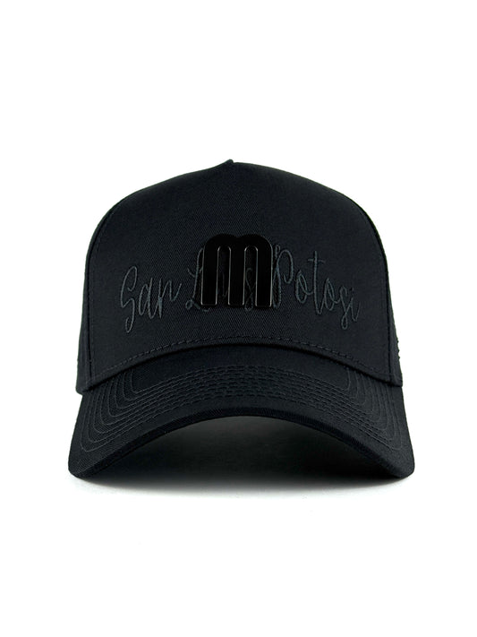 A. San Luis Potosi All Black M hat