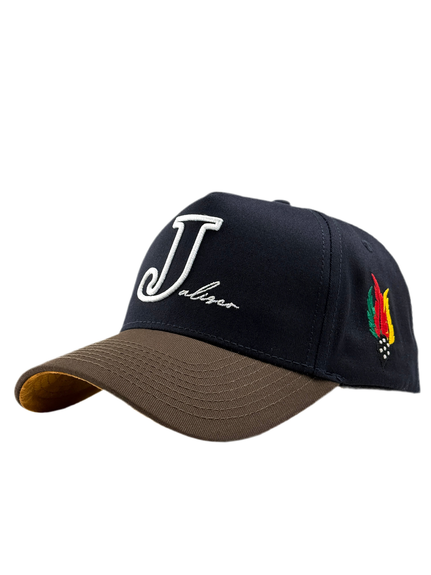 D. Jalisco J Navy Brown A-Frame