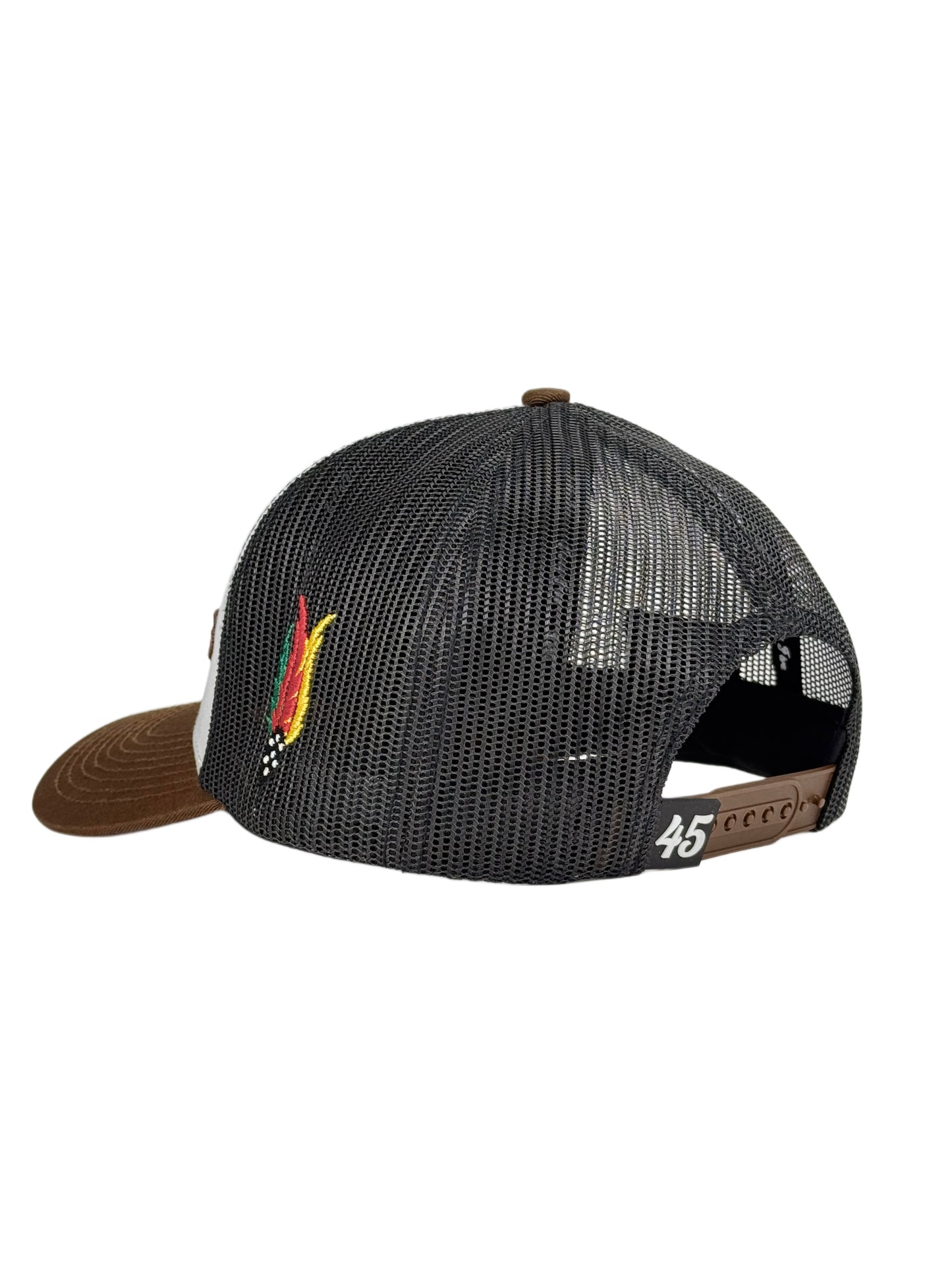 B. Guanajuato White 6 Panel Trucker